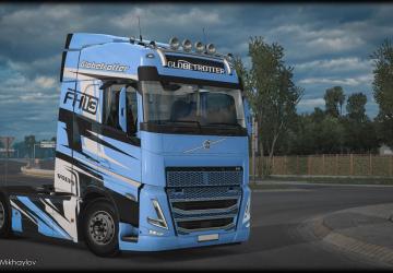 FH13 FH16 Multicolor Skin Pack for Volvo FH5 v1.0 for Euro Truck Simulator 2 (v1.45)