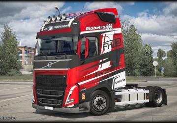 FH13 FH16 Multicolor Skin Pack for Volvo FH5 v1.0 for Euro Truck Simulator 2 (v1.45)