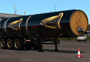 Guinness Skin Pack for Own Trailer and Scania S&R 2016 v1.0 for Euro Truck Simulator 2 (v1.32.x, - 1.35.x)