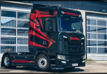Limited Edition 130 Years Skin Pack for Scania S Highline v1.0 for Euro Truck Simulator 2 (v1.40.x)