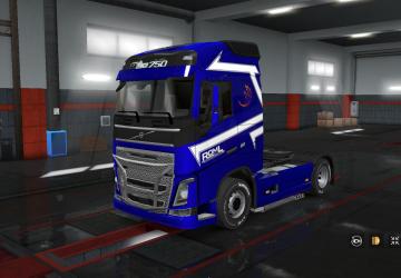 ROML Cargo Skinpack for Volvo FH16 2012 and Bodex KIS 3 Trailer v1.0 for Euro Truck Simulator 2 (v1.35.x, - 1.43.x)