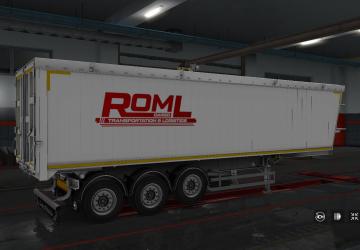 ROML Cargo Skinpack for Volvo FH16 2012 and Bodex KIS 3 Trailer v1.0 for Euro Truck Simulator 2 (v1.35.x, - 1.43.x)