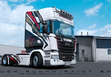 Scania Team Chimera Svempa Design Skin Pack v1.0 for Euro Truck Simulator 2 (v1.35.x, 1.36.x)