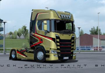 Scania Team Chimera Svempa Design Skin Pack v1.0 for Euro Truck Simulator 2 (v1.35.x, 1.36.x)