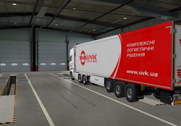 UVK Skin Pack for Scania R&S RJL and Krone CoolLiner v1.0 for Euro Truck Simulator 2 (v1.36.x, - 1.39.x)