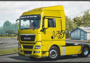 Skinpack V8 Multicolor for MAN TGX Euro 5 v1.0 for Euro Truck Simulator 2 (v1.35.x, 1.36.x)