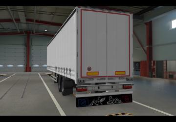 Mudflap Skins version 1.0 for Euro Truck Simulator 2 (v1.39.x, 1.40.x)