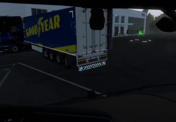 Skins for SCS Trailer Mudflaps version 1.0 for Euro Truck Simulator 2 (v1.45-1.54)