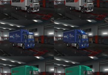 Skins for DAF 95 ATI BDF version 1.0 for Euro Truck Simulator 2 (v1.35.x, 1.36.x)