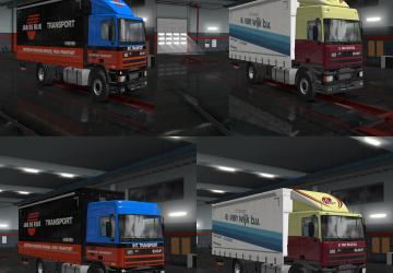 Skins for DAF 95 ATI BDF version 1.0 for Euro Truck Simulator 2 (v1.35.x, 1.36.x)
