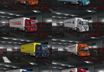 Skins for DAF 95 ATi BDF version 1.0 for Euro Truck Simulator 2 (v1.35.x, 1.36.x)