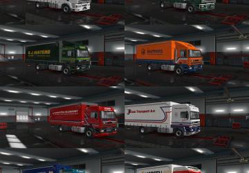 Skins for DAF 95 ATi BDF version 1.0 for Euro Truck Simulator 2 (v1.35.x, 1.36.x)