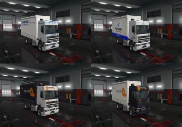 Skins for DAF 95 ATi BDF version 1.0 for Euro Truck Simulator 2 (v1.35.x, 1.36.x)