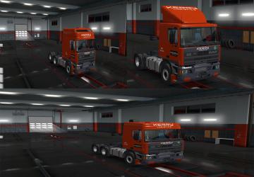 Skins for DAF 95 ATi BDF version 1.0 for Euro Truck Simulator 2 (v1.35.x, 1.36.x)