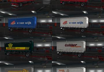 Skins for DAF 95 ATi BDF version 1.0 for Euro Truck Simulator 2 (v1.35.x, 1.36.x)