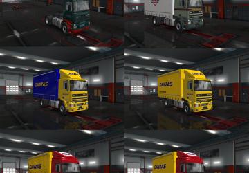 Skins for DAF 95 ATi BDF version 1.0 for Euro Truck Simulator 2 (v1.35.x, 1.36.x)