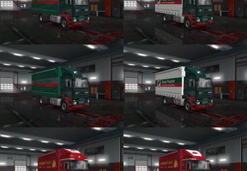 Skins for DAF 95 ATi BDF version 1.0 for Euro Truck Simulator 2 (v1.35.x, 1.36.x)