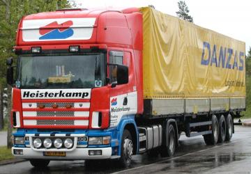 Skins for DAF 95 ATi BDF version 1.0 for Euro Truck Simulator 2 (v1.35.x, 1.36.x)