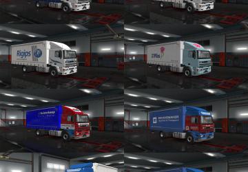 Skins for DAF 95 ATi BDF version 1.0 for Euro Truck Simulator 2 (v1.35.x, 1.36.x)