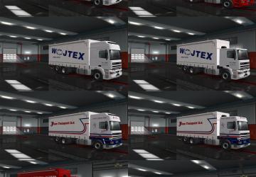 Skins for DAF 95 BDF version 1.0 for Euro Truck Simulator 2 (v1.35.x, 1.36.x)