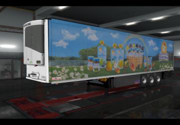 Skins for DAF XF105 and Schmitz SKO version 1.0 for Euro Truck Simulator 2 (v1.35.x, - 1.37.x)