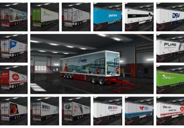 EKERI Trailer Skins version 1.0 for Euro Truck Simulator 2 (v1.35.x, - 1.43.x)