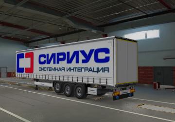 Krone Trailer Skins version 1.0 for Euro Truck Simulator 2 (v1.40.x)
