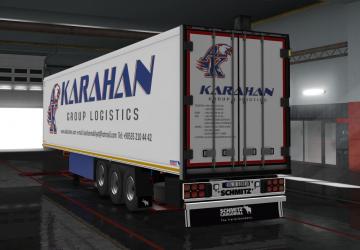 Skins for Schmitz SKO Reconstructed version 1.0 for Euro Truck Simulator 2 (v1.35.x)