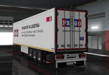 Skins for Schmitz SKO Reconstructed version 1.0 for Euro Truck Simulator 2 (v1.35.x)