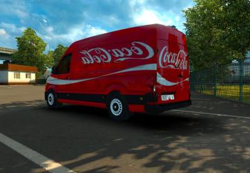 Volkswagen Crafter 2019 Skins version 1.0 for Euro Truck Simulator 2 (v1.33.x, - 1.43.x)