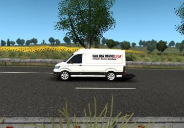 Volkswagen Crafter 2019 Skins version 1.0 for Euro Truck Simulator 2 (v1.33.x, - 1.43.x)