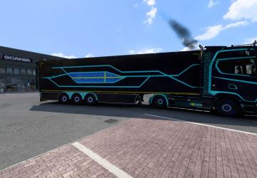 Skins for Volvo 2012 and Scania 2016 version 1.0 for Euro Truck Simulator 2 (v1.40.x, 1.41.x)