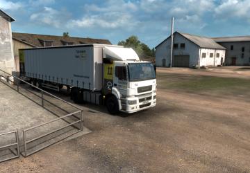 Yandex Taxi Cargo Skins version 1.6 for Euro Truck Simulator 2 (v1.40.x)