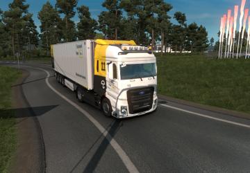 Yandex Taxi Cargo Skins version 1.6 for Euro Truck Simulator 2 (v1.40.x)