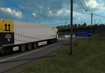 Yandex Taxi Cargo Skins version 1.6 for Euro Truck Simulator 2 (v1.40.x)