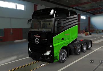 Kawasaki Skins for Krone Trucks and Trailers v1.0 for Euro Truck Simulator 2 (v1.32.x, - 1.38.x)