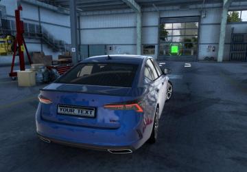 Skoda Octavia 2022 version 1.1 for Euro Truck Simulator 2 (v1.48.x)