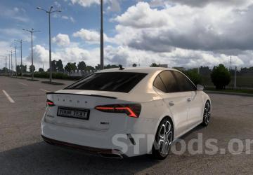 Skoda Octavia 2022 version 1.2.1 for Euro Truck Simulator 2 (v1.49.x)