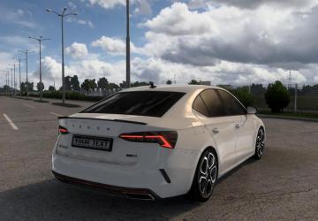 Skoda Octavia 2022 version 1.2 for Euro Truck Simulator 2 (v1.49.x)