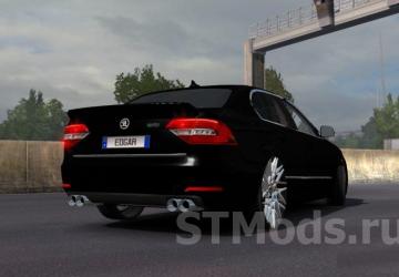 Skoda Superb 2013 version 7.0 for Euro Truck Simulator 2 (v1.48.x)