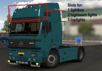 Slots for Mercedes SK version 1.0 for Euro Truck Simulator 2 (v1.35.x, - 1.43.x)