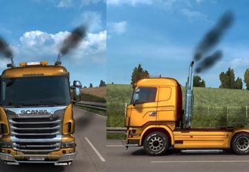 Smoke in my Trucks version 1.0 for Euro Truck Simulator 2 (v1.43.x)