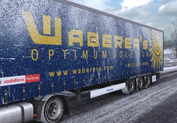 Snowy Waberer’s Skin for Krone Megaliner version 1.0 for Euro Truck Simulator 2 (v1.35.x)