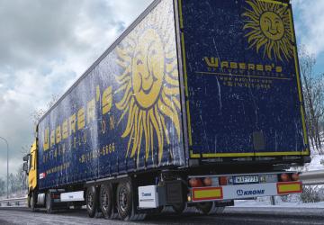 Snowy Waberer’s Skin for Krone Megaliner version 1.0 for Euro Truck Simulator 2 (v1.35.x)