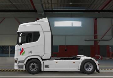 SOCAR Truck Skin for Scania R Nextgen version 1.0 for Euro Truck Simulator 2