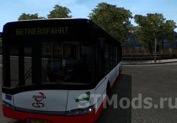 Solaris Urbino III 12 BVG version 2.0.18.48 for Euro Truck Simulator 2 (v1.47.x, 1.48.x)