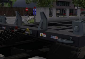 Container Trailer version 1.0 for Euro Truck Simulator 2 (v1.35.x, - 1.38.x)
