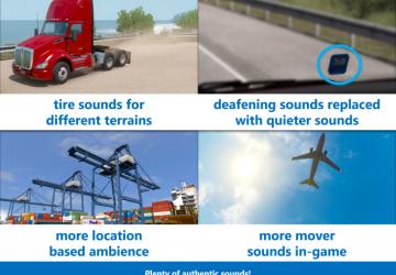 Sound Fixes Pack version 20.5 for Euro Truck Simulator 2 (v1.36.x)