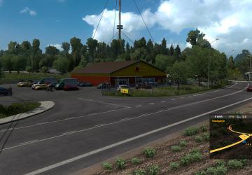 Map Southern Poland version 1.5.1 for Euro Truck Simulator 2 (v1.43.x)