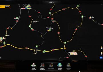 Map Southern Poland version 1.5.1 for Euro Truck Simulator 2 (v1.43.x)
